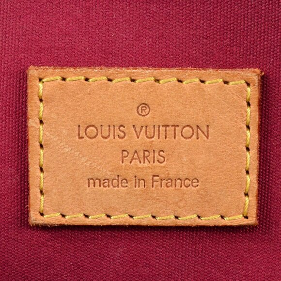 LOUIS VUITTON Red Monogram Alma Bag - Picture 8 of 9